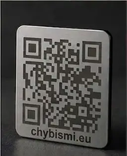 QR destička, Dibond