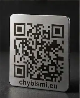 QR destička, Hliník